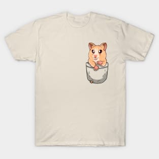 Pocket Cute Hamster Pet T-Shirt